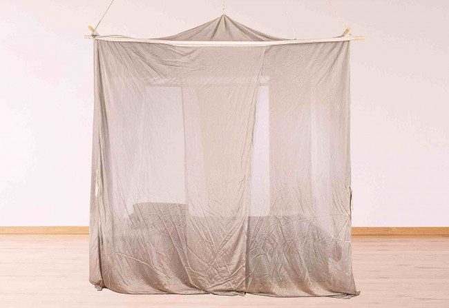 BioEnergy - Baldachin 210x210cm Silber Netz - 1