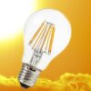 BioLicht LED-Lampen Pure-Z-Neo, E27, 6,4 W Klar-Cutter