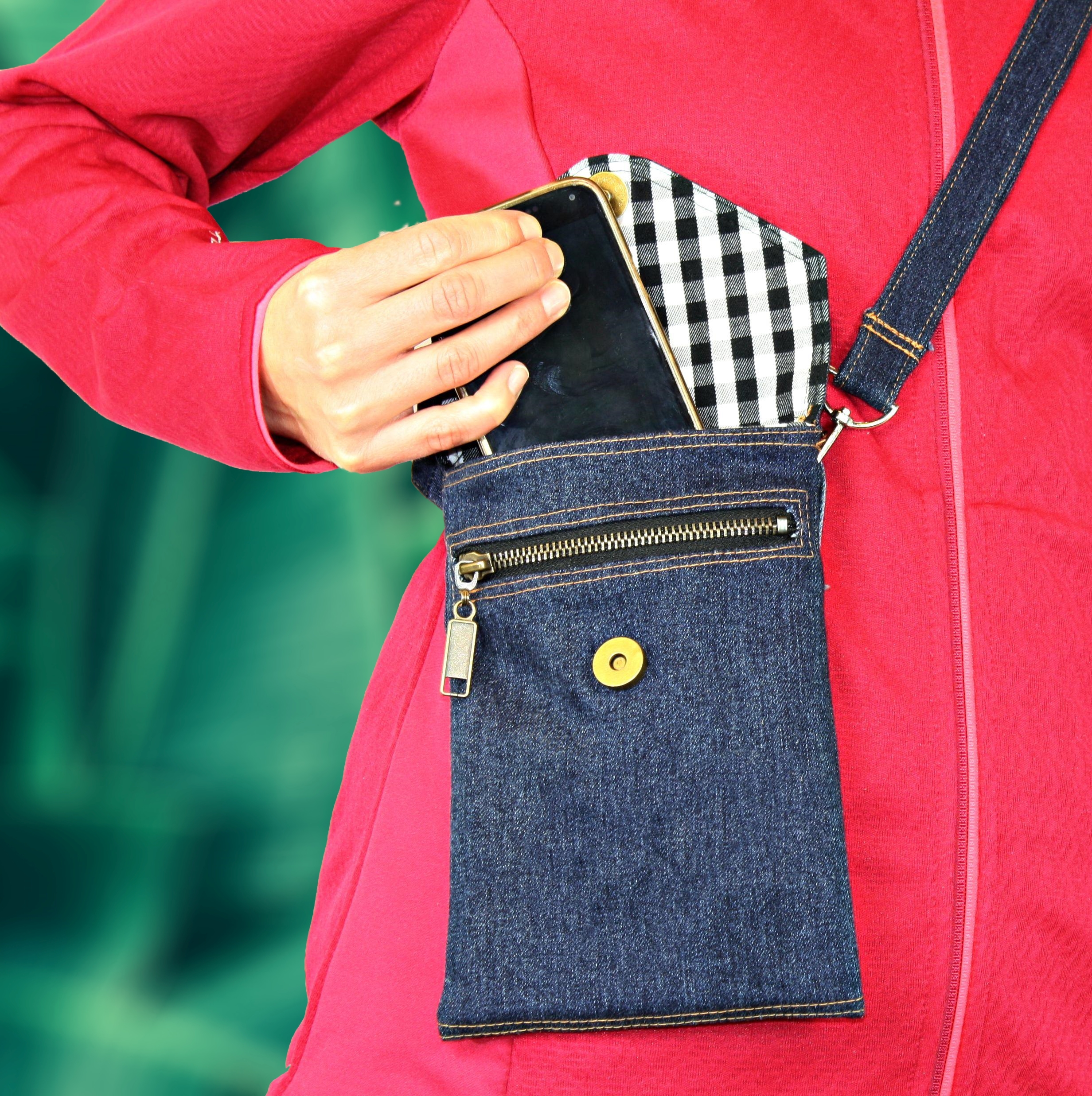 BioEnergy Handy Pouch Jeans - 1 (Marke WaveSafe)