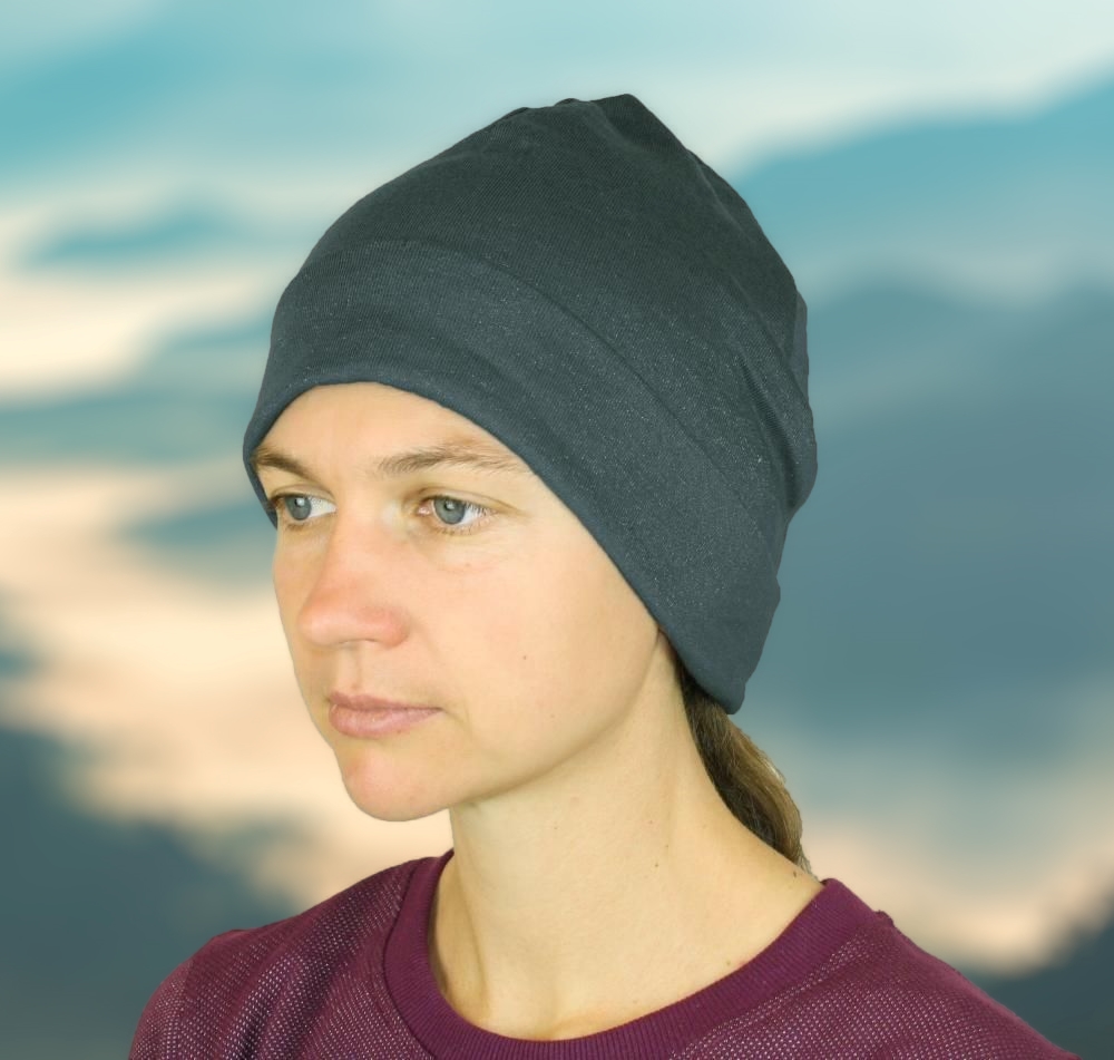 BioEnergy Damen und Herren Mütze Antrazit - 1 (Marke WaveSafe)