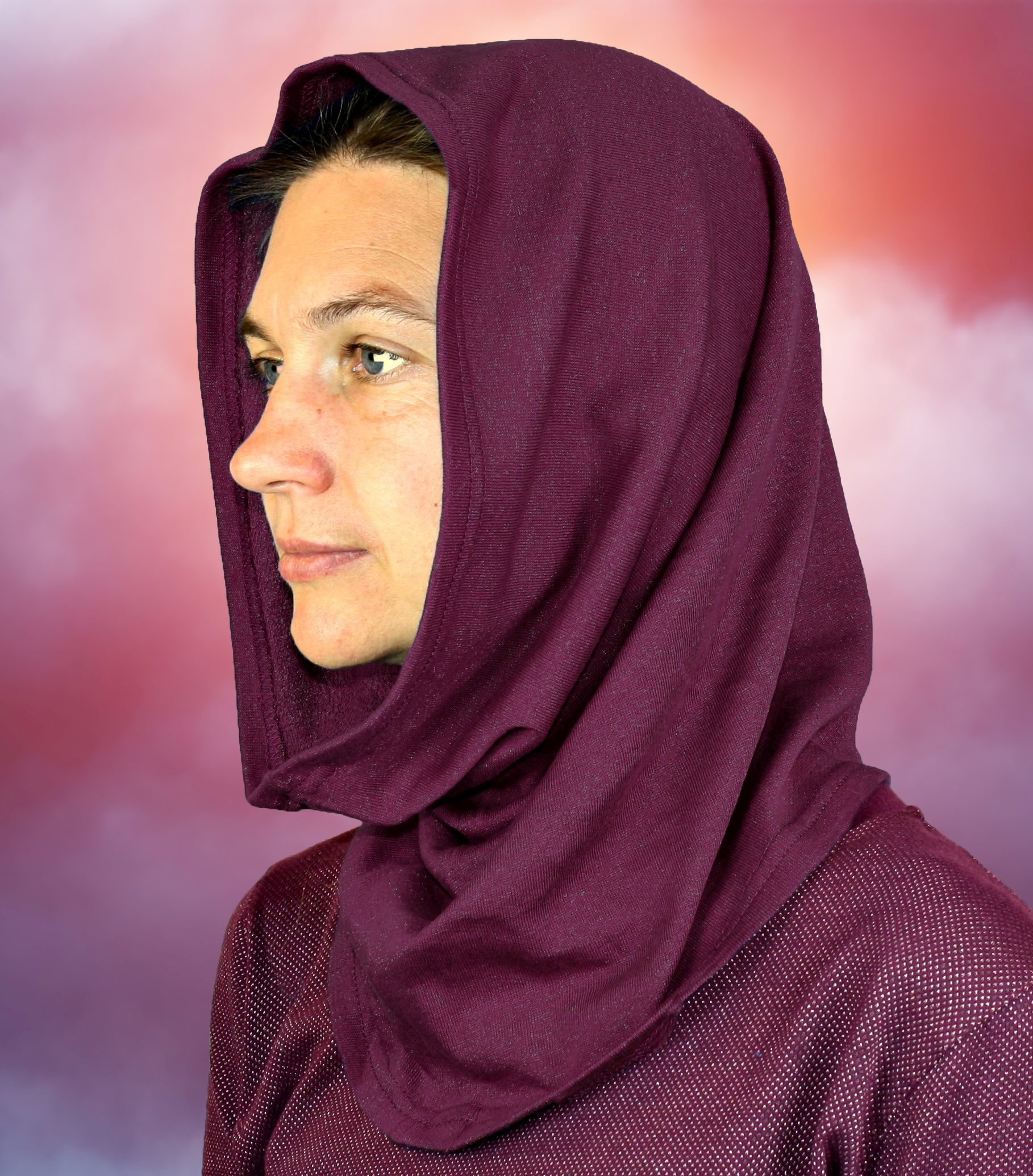 BioEnergy Schlauchschal Bordeaux - 1 (Marke WaveSafe)