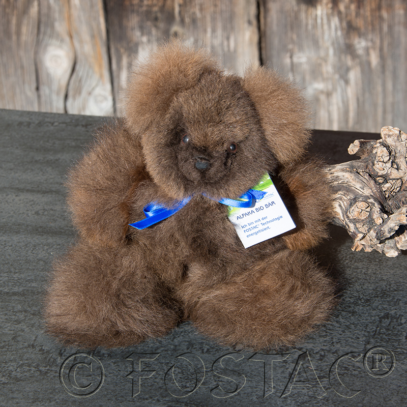 BioEnergy - FOSTAC - Alpaka Bär 20 cm Dunkelbraun - 1