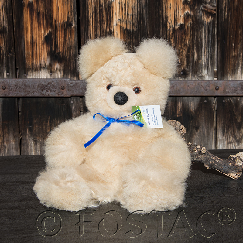 BioEnergy - FOSTAC - Alpaka Bär 35 cm Beige - 1