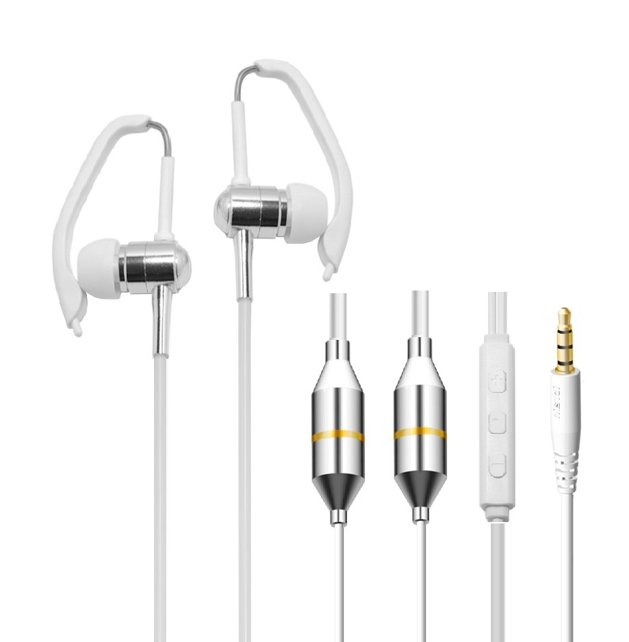 BioEnergy - FC18 - White - 01 Strahlungsarme Kopfhörer für gesundes Hören ohne Elektrosmog