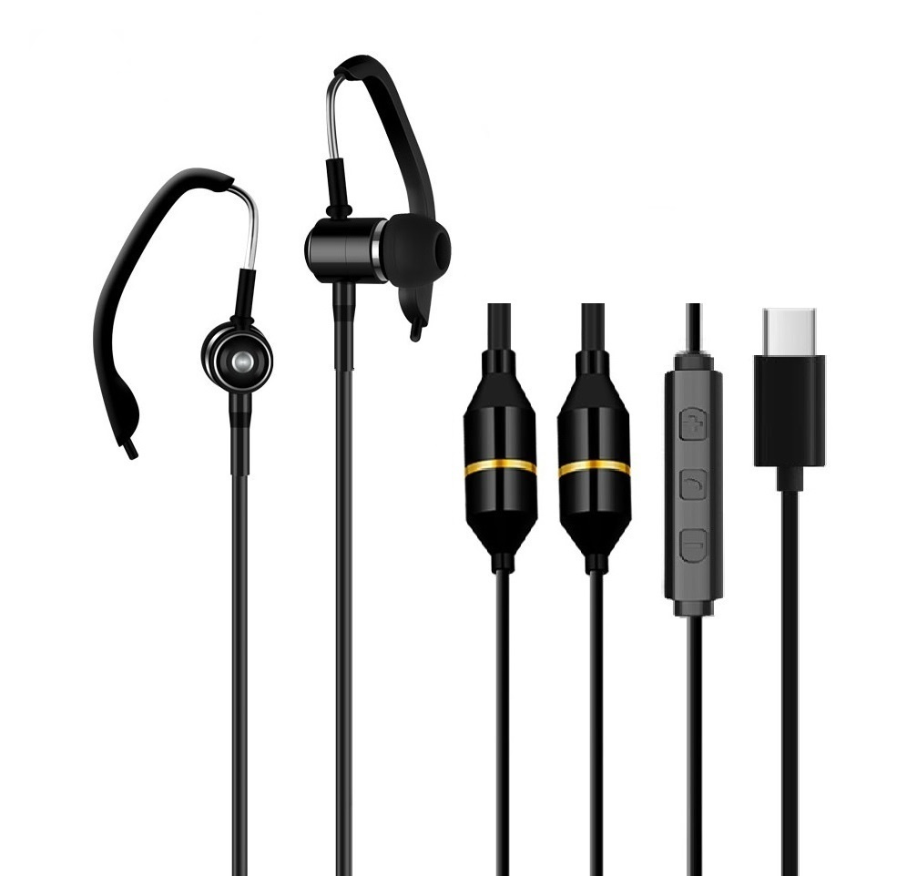 BioEnergy - FC18C - Black - 01 Strahlungsarme Kopfhörer für gesundes Hören ohne Elektrosmog