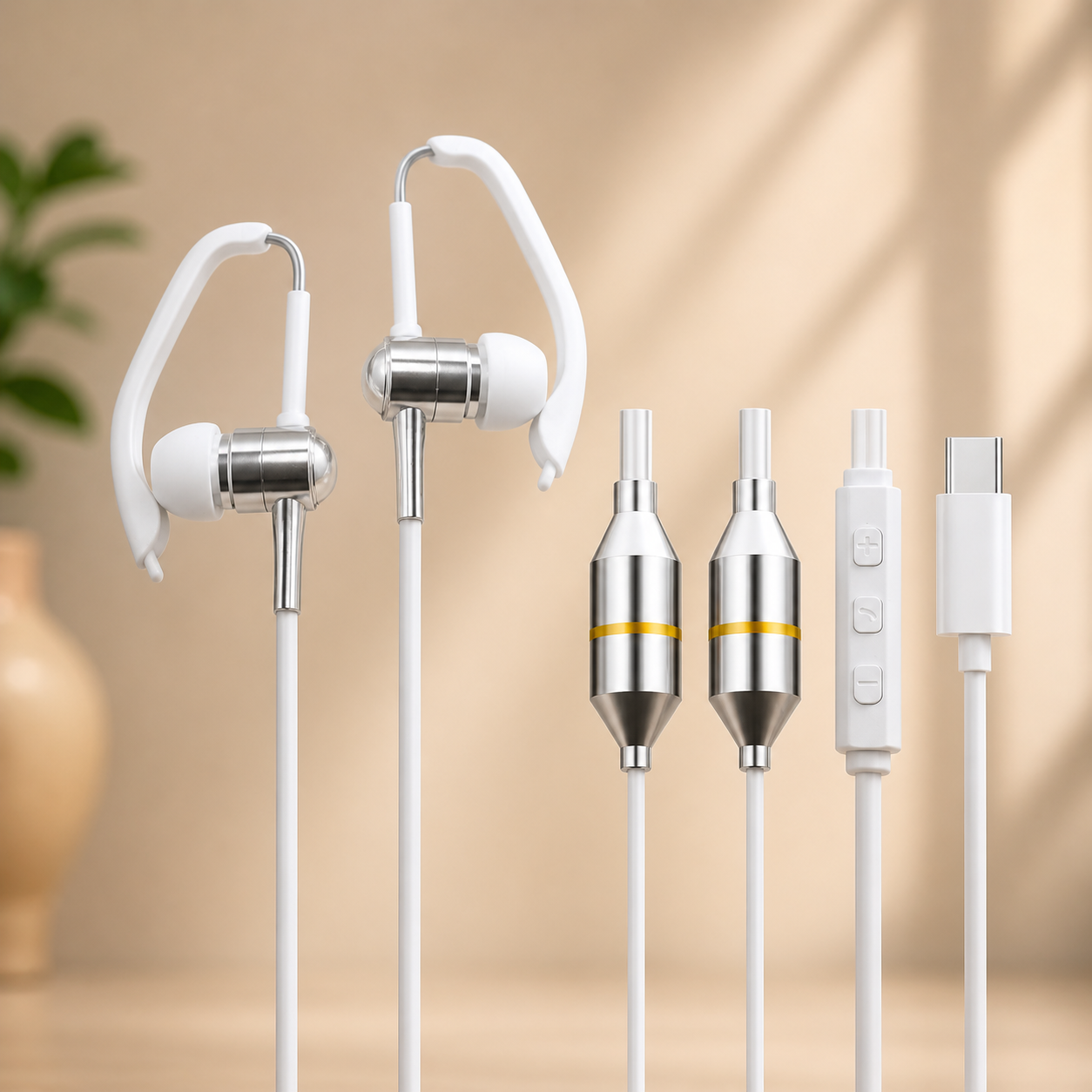 BioEnergy - Headset FC-18 USB-C White - 1