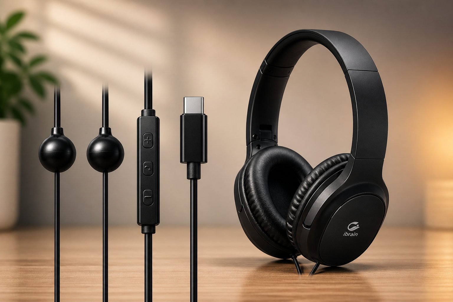 BioEnergy - Headset FC-08 USB-C Black - 1