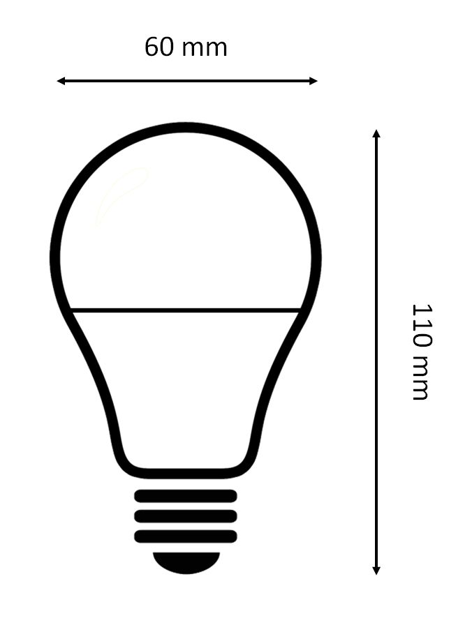 BioEnergy - Ocubulb, E27, Aussenmasse