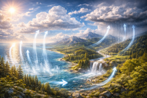 Der Wasserkreislauf der Erde