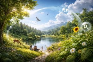 Luft als Lebensgrundlage für Mensch