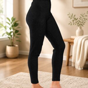 Damen Leggings schwarz Bio BW