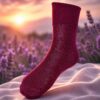 BioEnergy Socken Bordeaux - 2 (Marke WaveSafe)
