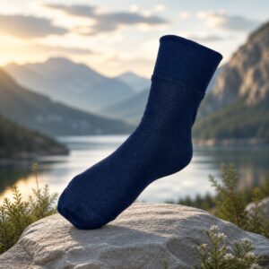 Abschirm Socken aus Sweatshirt Stoff