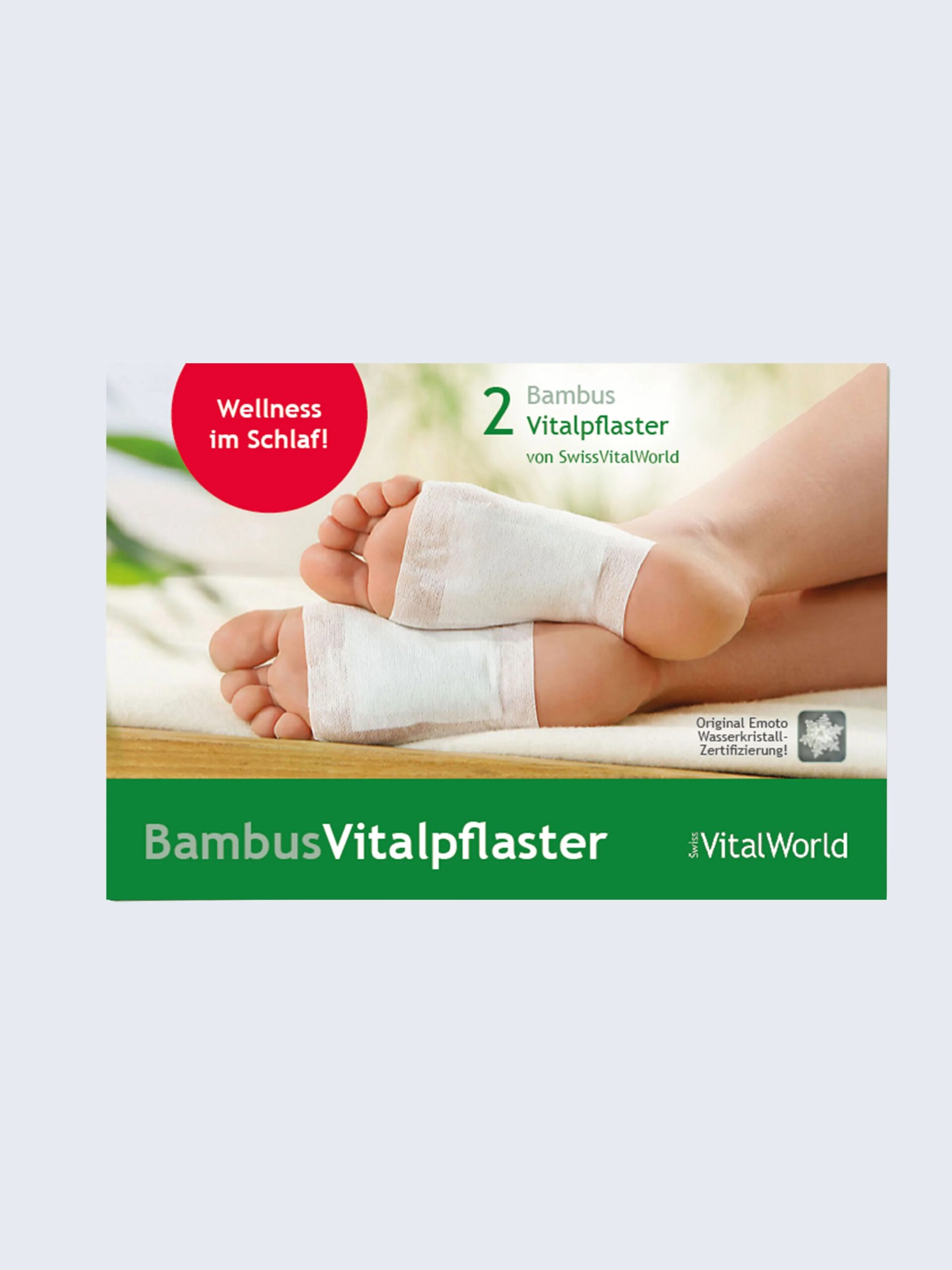 BioEnergy - BambusVitalpflaster 2 Pack (Swiss VitalWorld) - 1